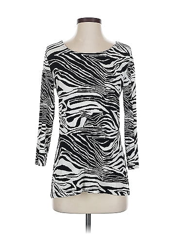 Travelers by Chico's 3/4 Sleeve T-Shirt (view 1)
