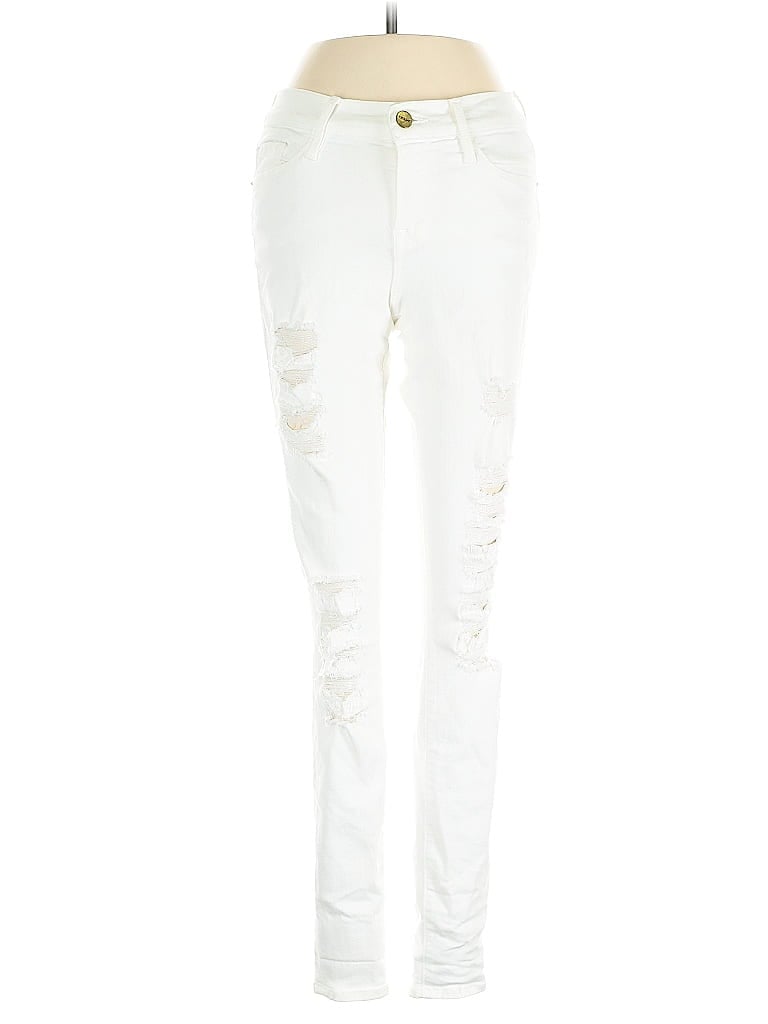 Click to view more detailed imagery on our partner's website Pre-owned Frame Jeans In White