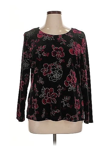 Notations Long Sleeve Blouse (view 1)