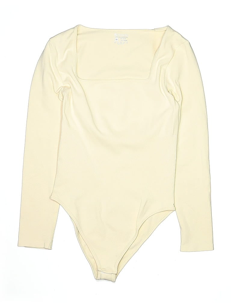 Pre-owned Oqq Bodysuit In Yellow