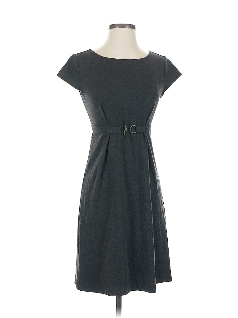 Pre-owned Max Studio Casual Dress In Gray