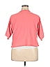 Woman Within 100% Cotton Pink Cardigan Size 18 - 20 - photo 2