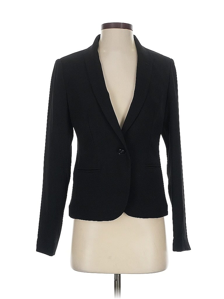 Pre-owned Ann Taylor Loft Blazer Jacket In Black