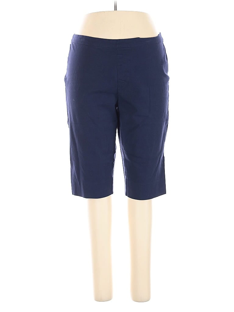 Click to view more detailed imagery on our partner's website Pre-owned Isaac Mizrahi Live Casual Pants In Blue