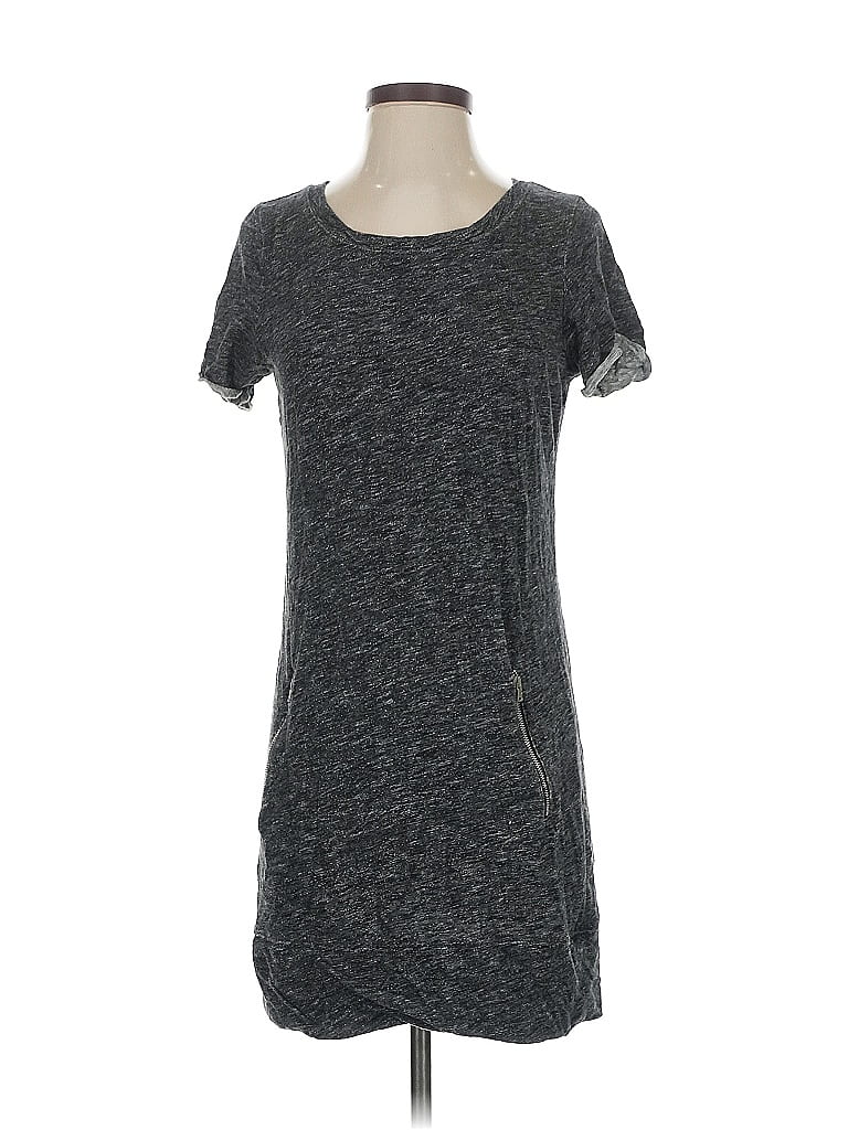 Pre-owned Lou & Grey Casual Dress In Gray