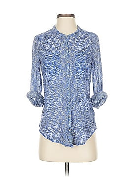 Holding Horses 3/4 Sleeve Button Down Shirt