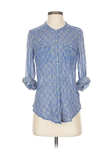 Holding Horses 3/4 Sleeve Button-Down Shirt (view 1)
