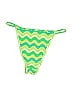 Assorted Brands Chevron-herringbone Green Swimsuit Bottoms Size XS - photo 2
