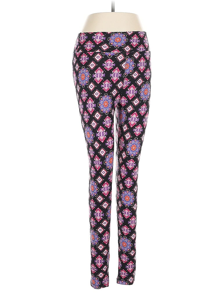 Pre-owned Lularoe Leggings In Purple