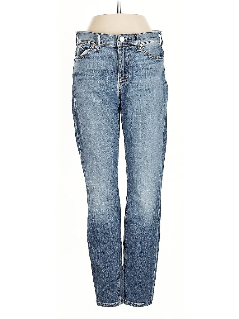Pre-owned 7 For All Mankind Jeans In Blue