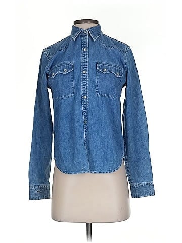 Lauren Jeans Co. Long Sleeve Button-Down Shirt (view 1)