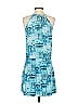 Assorted Brands 100% Rayon Print Blue Cocktail Dress Size XS - photo 2