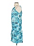 Assorted Brands 100% Rayon Print Blue Cocktail Dress Size XS - photo 5