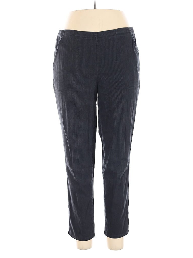 Pre-owned Just My Size Casual Pants In Gray