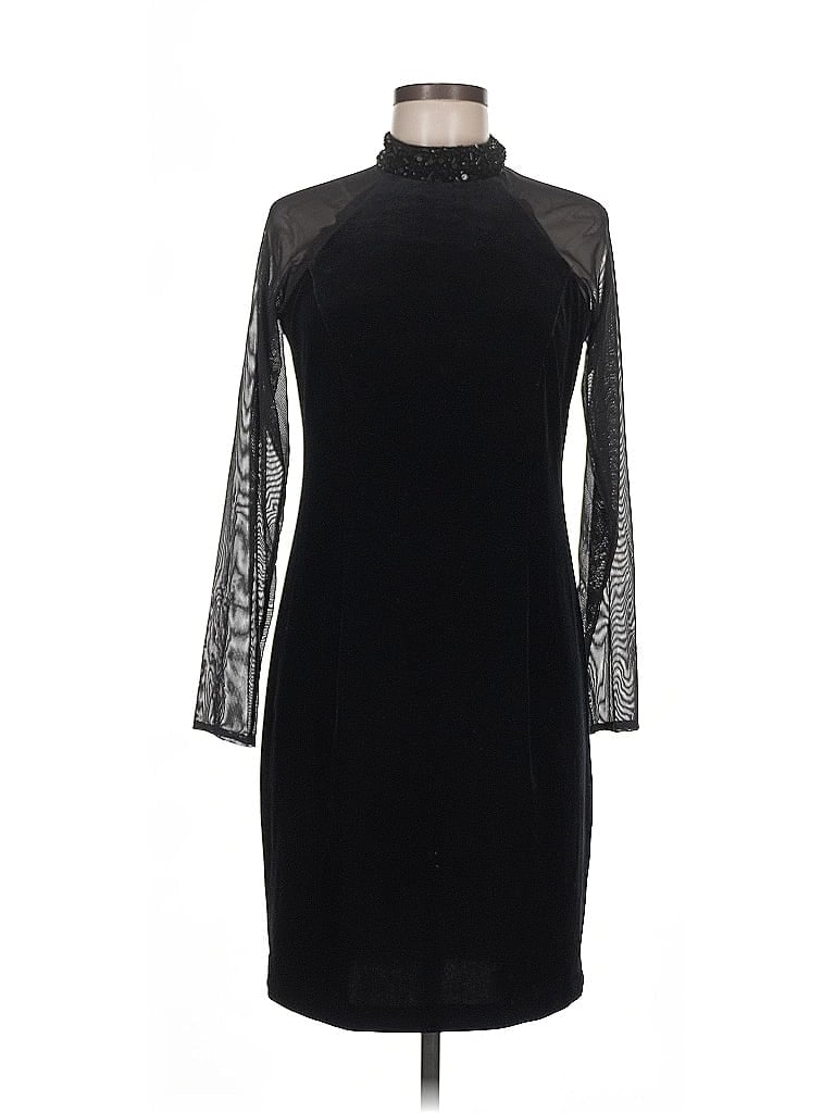 Click to view more detailed imagery on our partner's website Pre-owned J.r. Nites By Caliendo Cocktail Dress In Black
