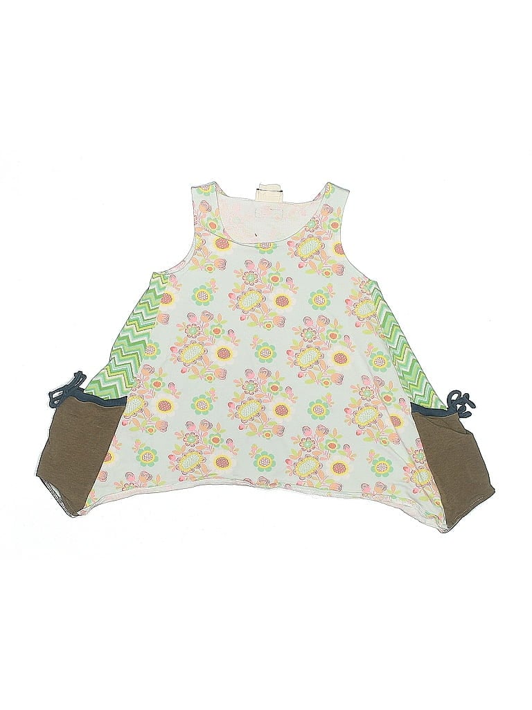 Pre-owned Matilda Jane Kids' Sleeveless Top Blue Halter Neckline Tops