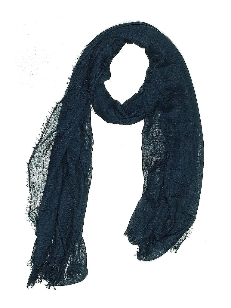 Pre-owned Assorted Brands Scarf In Blue