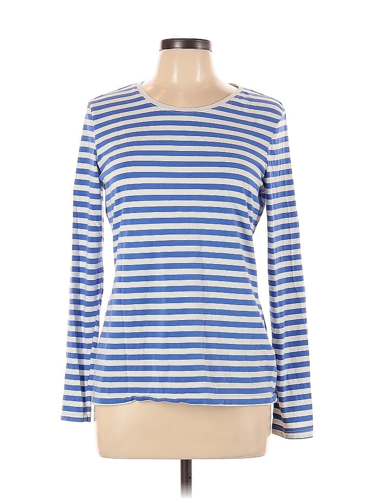 Pre-owned Amazon Essentials Long Sleeve T-shirt In Blue