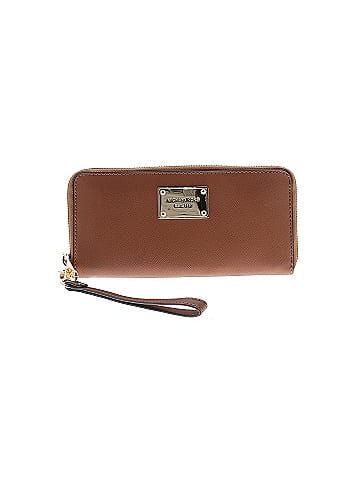 MICHAEL Michael Kors Leather Wristlet (view 1)