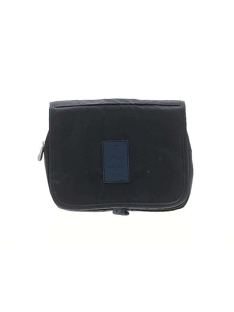 Pre-owned Travelers By Chico's Makeup Bag In Blue