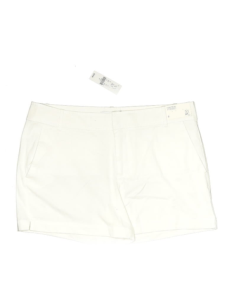 Pre-owned New York And Company Shorts In White