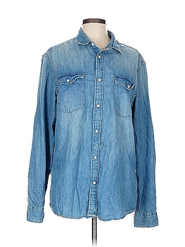 H&M L.O.G.G. Long Sleeve Button-Down Shirt (view 1)