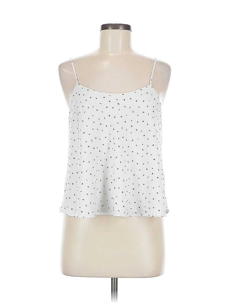 Pre-owned Express Tank Top White Halter Neckline Tops