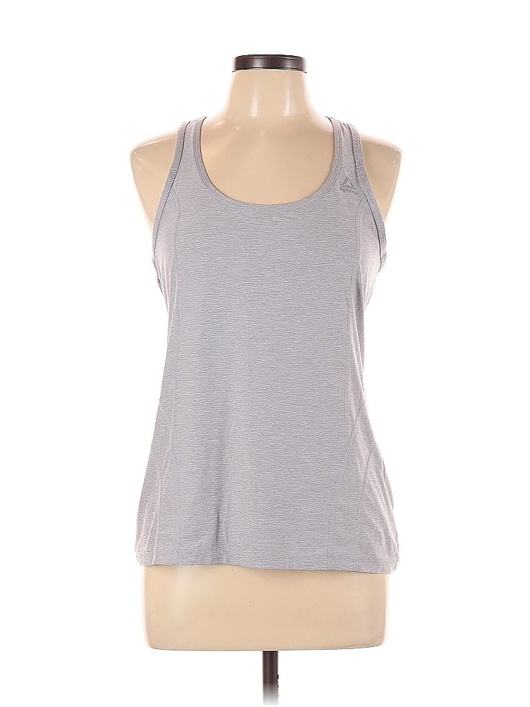 Pre-owned Reebok Active Tank Top In Gray