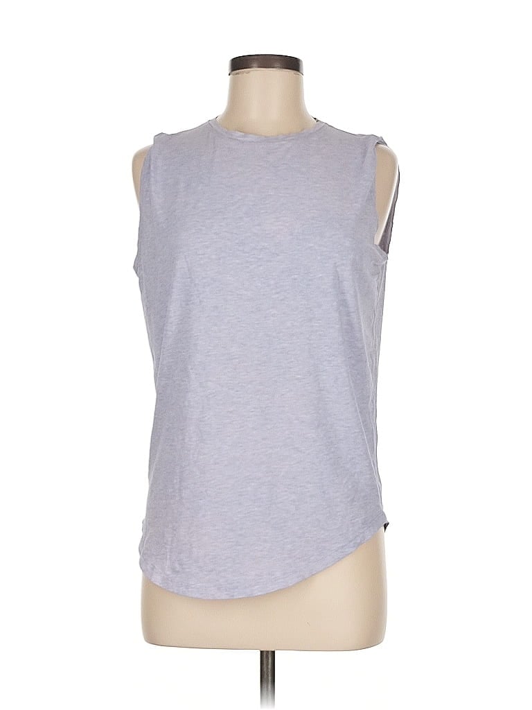 Pre-owned Lululemon Athletica Sleeveless T-shirt In Purple