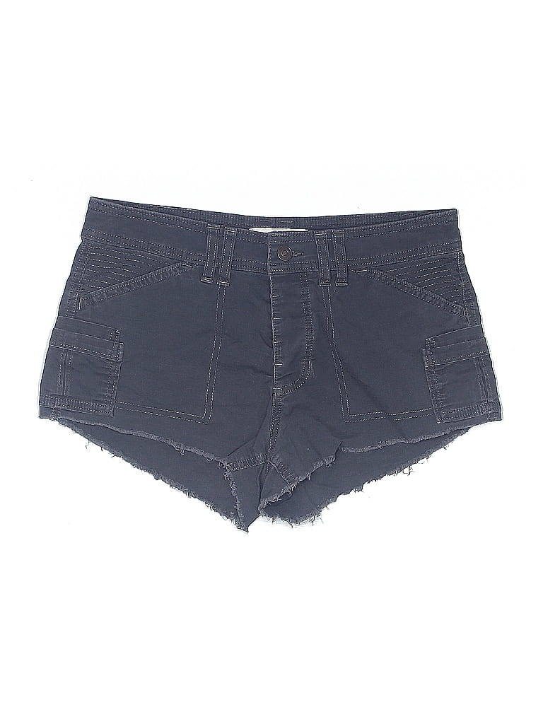 Pre-owned Abercrombie & Fitch Denim Shorts In Blue