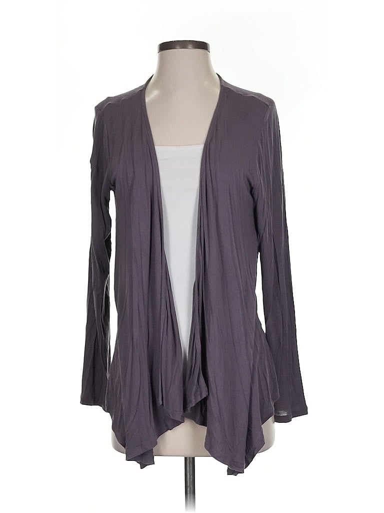 CAROLE HOCHMAN Pre-owned Cardigan Sweater In Purple