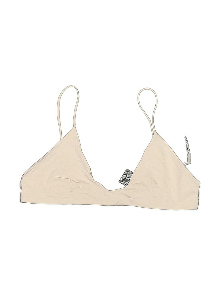 Pre-owned Tavik Swimsuit Top Ivory Swimwear In White