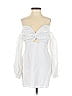 Superdown 100% Polyester White Cocktail Dress Size S - photo 1