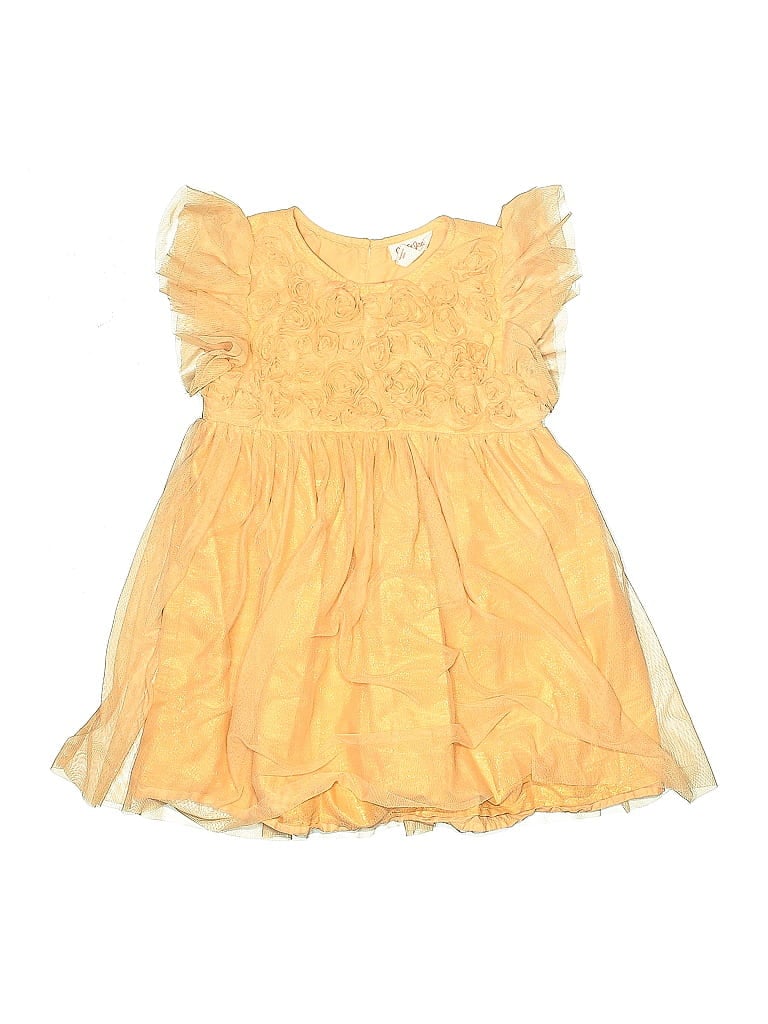 Click to view more detailed imagery on our partner's website Pre-owned Cat & Jack Kids' Dress In Yellow