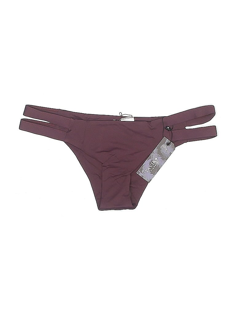 Pre-owned Tavik Swimsuit Bottoms In Burgundy