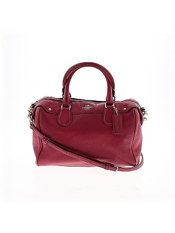 Coach Factory Leather Satchel (view 1)