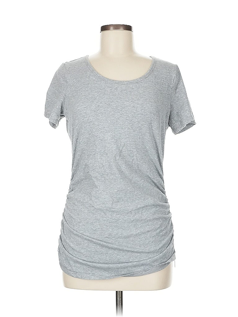 Pre-owned Michael Michael Kors Short Sleeve T-shirt In Gray