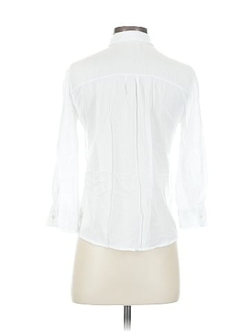 Pull&Bear 3/4 Sleeve Button-Down Shirt (view 2)