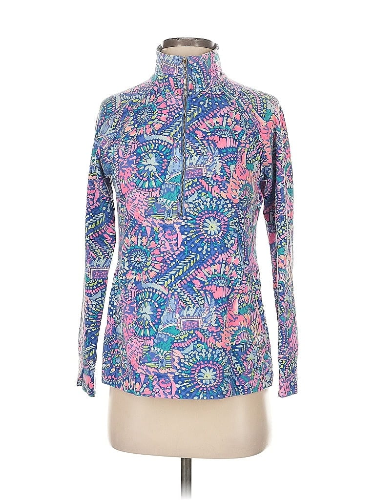 LILLY PULITZER Pre-owned Long Sleeve Blouse In Blue