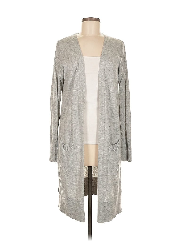 HALOGEN Pre-owned Cardigan Sweater In Gray