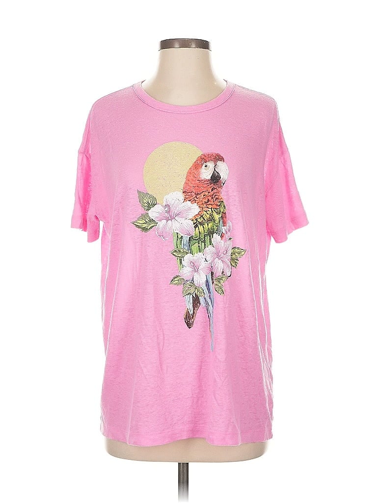 Pre-owned Aerie Short Sleeve T-shirt In Pink