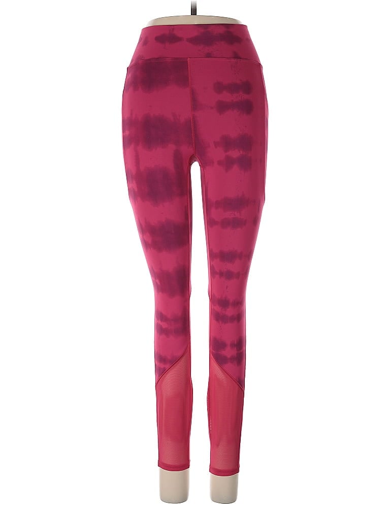 Pre-owned Lululemon Athletica Leggings In Pink