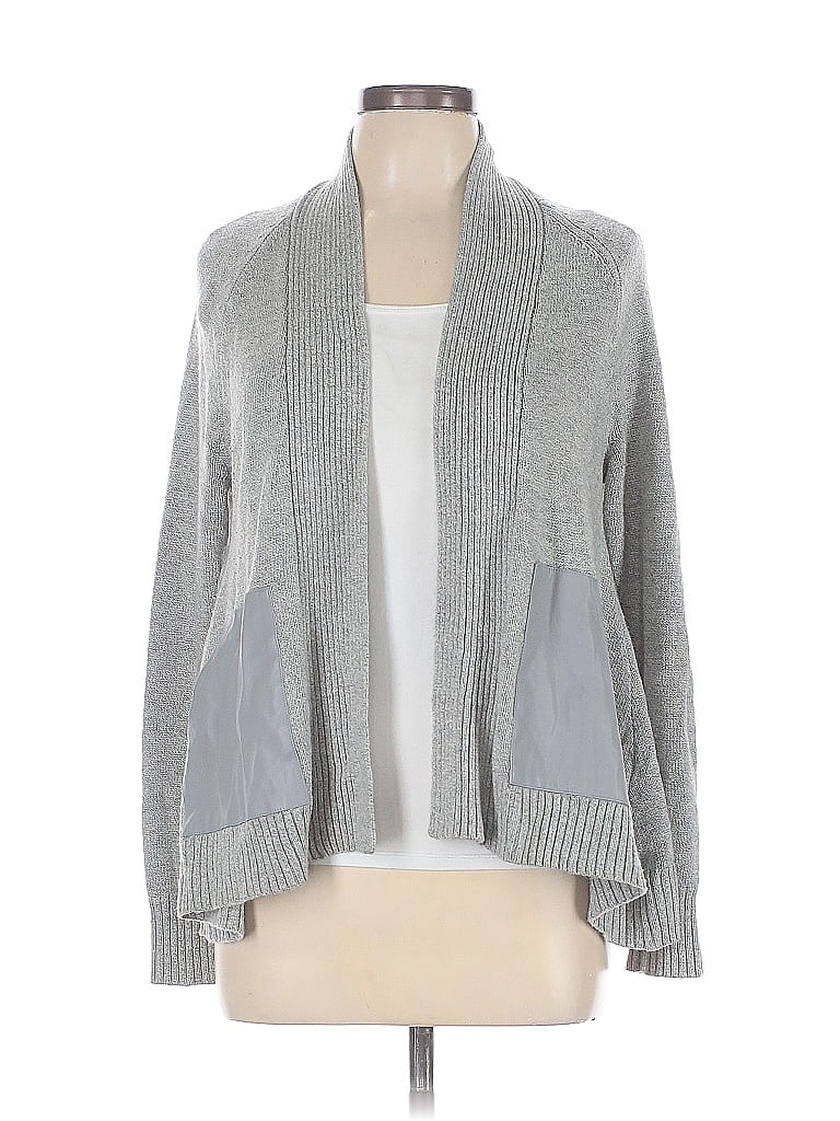 Pre-owned Banana Republic Cardigan Sweater In Gray