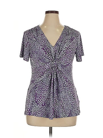 Daisy Fuentes Short Sleeve Blouse (view 1)