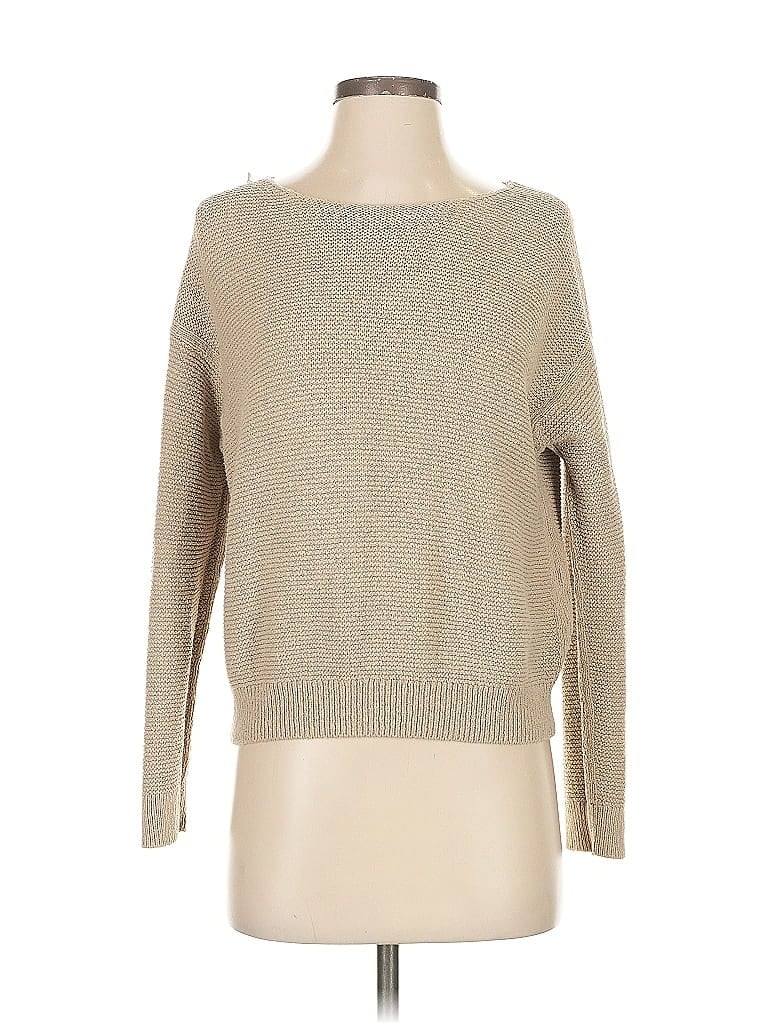 Pre-owned Vince Pullover Sweater In Brown