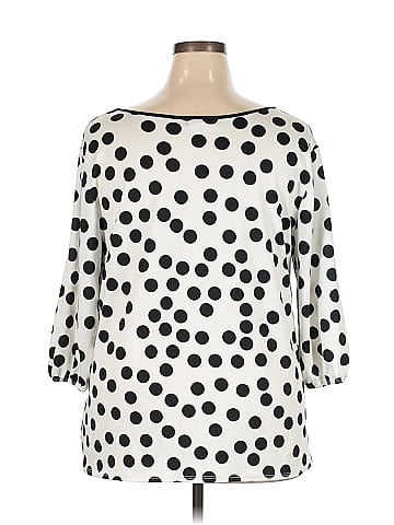 Espresso 3/4 Sleeve Blouse (view 2)