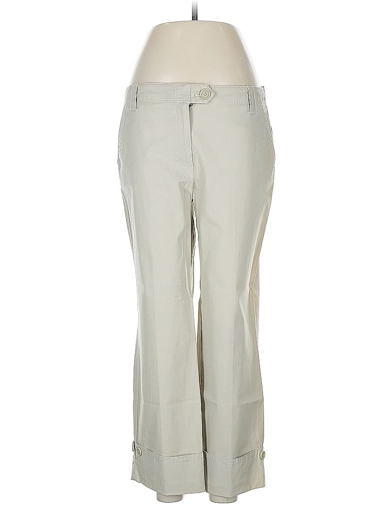 Pre-owned Ann Taylor Loft Dress Pants In White