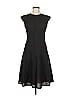 Akris Punto 100% Wool Chevron-herringbone Gray Black Casual Dress Size 6 - photo 1