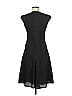 Akris Punto 100% Wool Chevron-herringbone Gray Black Casual Dress Size 6 - photo 2