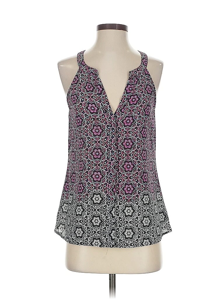 Pre-owned Sanctuary Tank Top Purple Halter Neckline Tops